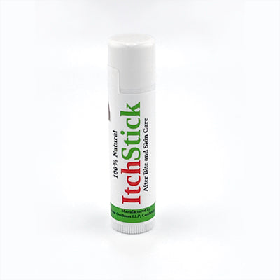 one pocket-sized ItchStick tube cap closed