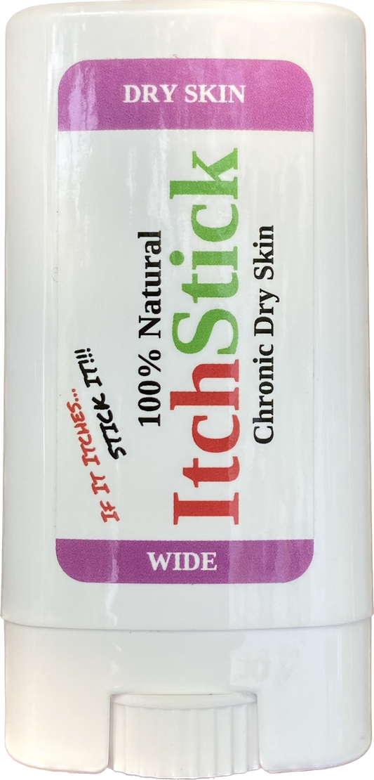 100% Natural Itchstick Dry Skin  Wide .5oz